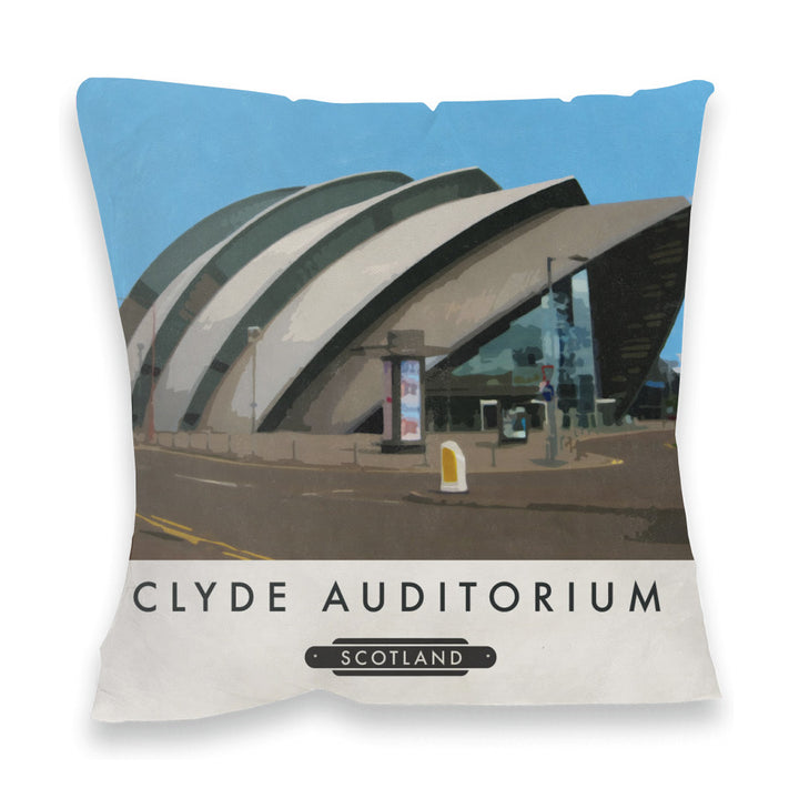 Clyde Auditorium, Scotland Fibre Filled Cushion