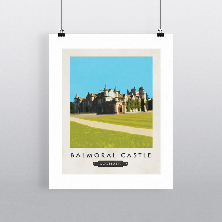 Balmoral, Scotland 90x120cm Fine Art Print