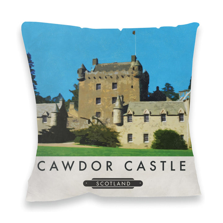 Cawdor Castle, Scotland Fibre Filled Cushion