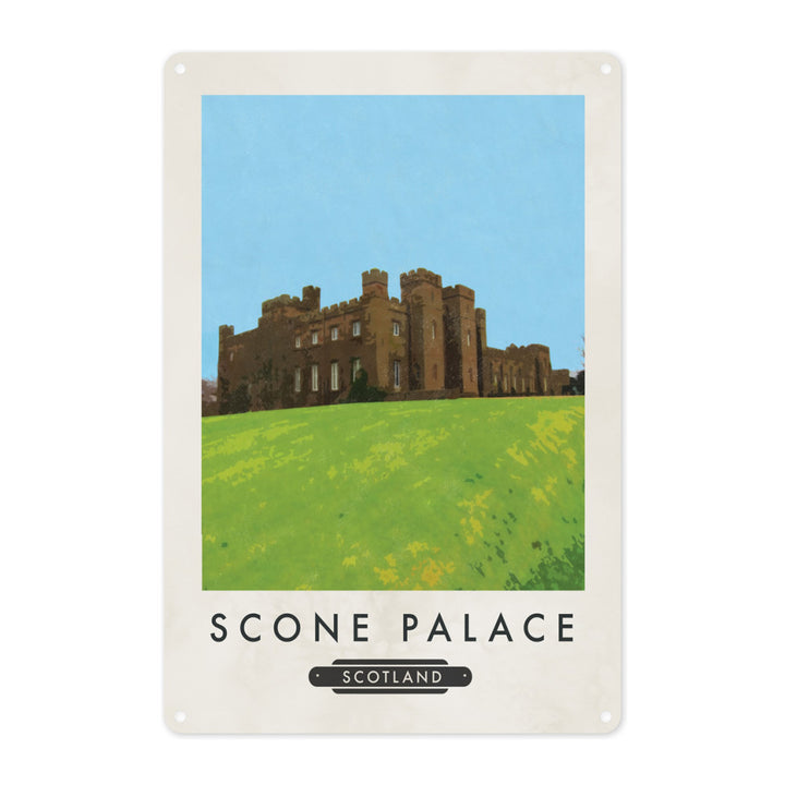 Scone Palace, Scotland Metal Sign