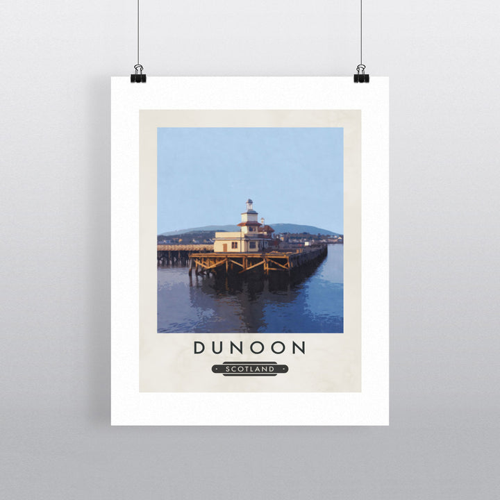 Dunoon, Scotland 90x120cm Fine Art Print