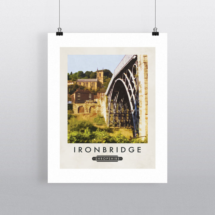 Ironbridge, Telford, Shropshire 90x120cm Fine Art Print