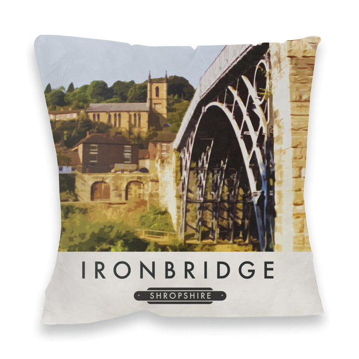 Ironbridge, Telford, Shropshire Fibre Filled Cushion