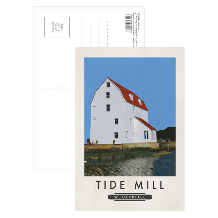 The Tide Mill, Woodbridge, Suffolk Postcard Pack