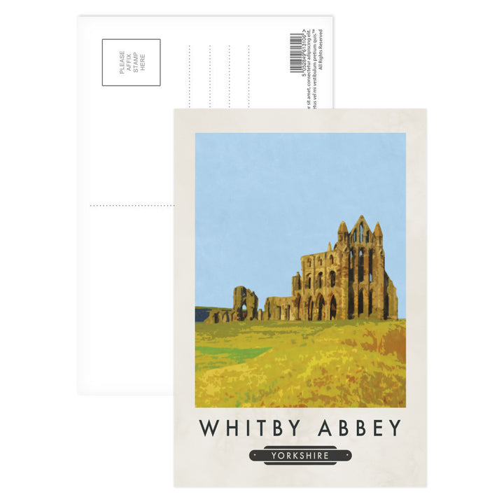 Whitby Abbey, Yorkshire Postcard Pack