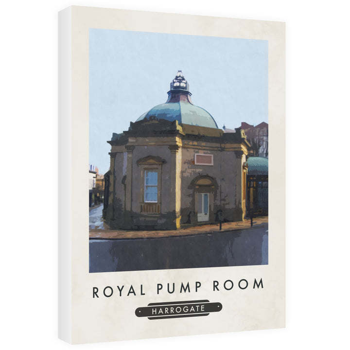 The Pump Room, Harrogate, Yorkshire 60cm x 80cm Canvas