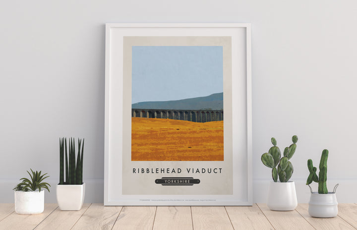 The Ribblehead Viaduct, Yorkshire - Art Print