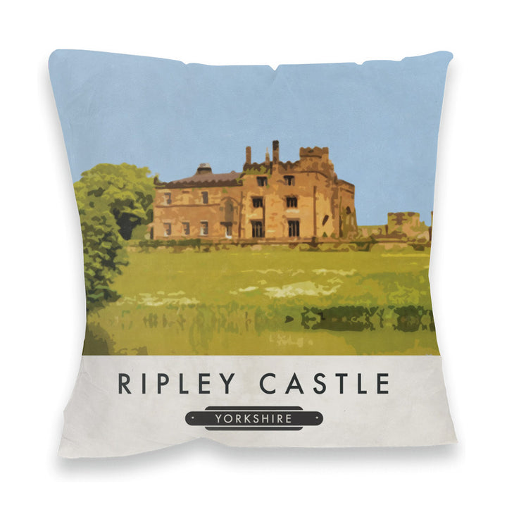 Ripley Castle, Yorkshire Fibre Filled Cushion