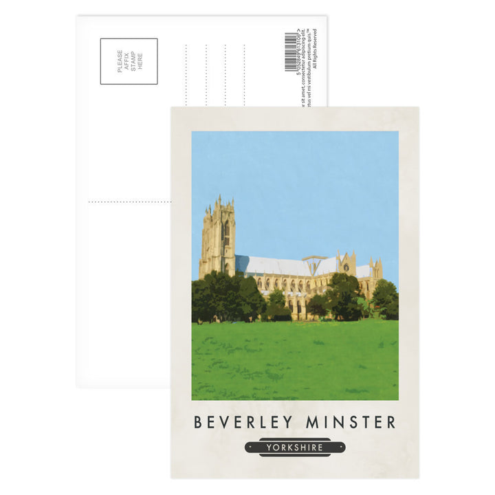 Beverley Minster, Yorkshire Postcard Pack