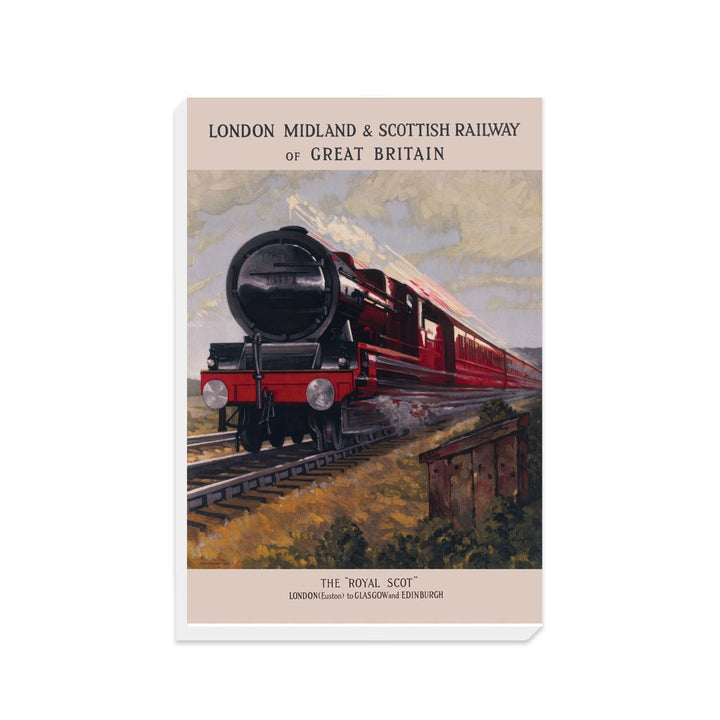 London Midland and Scottish Railway of Great Britain, The Royal Scot - Canvas