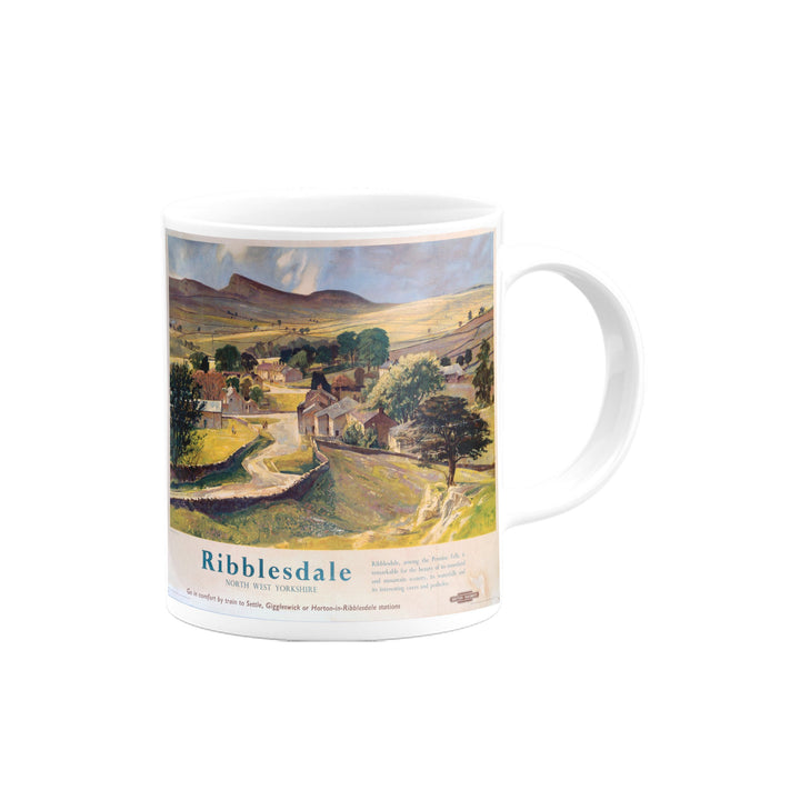 Ribblesdale, North West Yorkshire, British Railways Mug