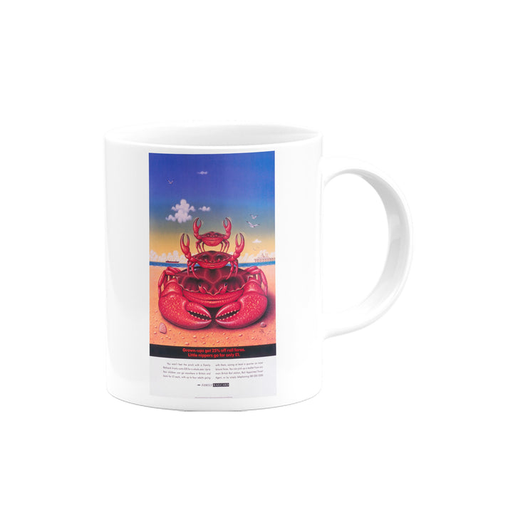 Crab Family, Family Railcard Mug