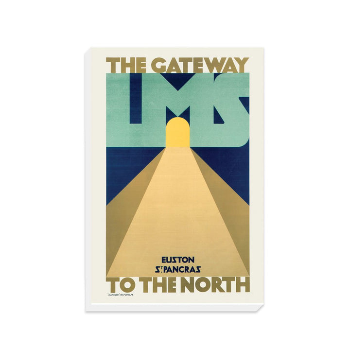 The Gateway To The North, LMS, Euston St. Pancras - Canvas