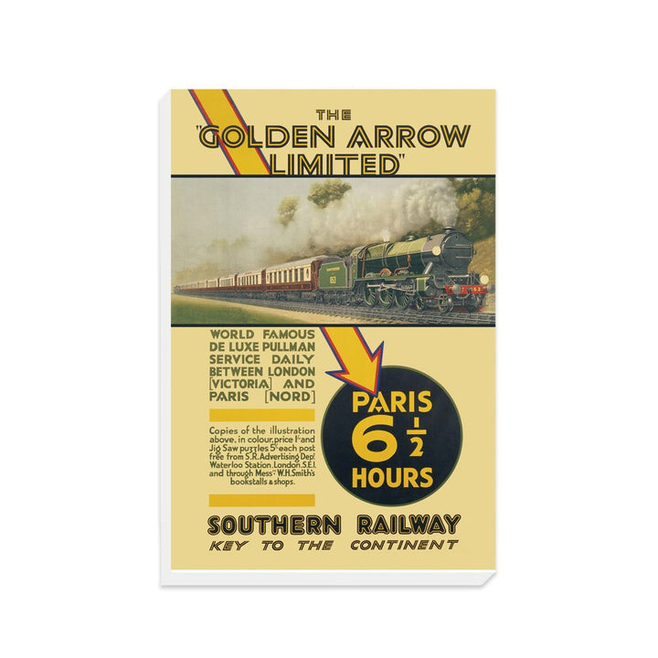 The Golden Arrow Limited, Southern Railway - Canvas