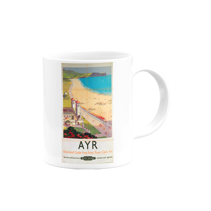 Ayr, Illustraded Guide free from Town Clerk Ayr, British Railways Mug