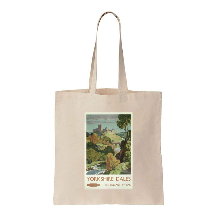 Yorkshire Dales, See England By Rail, British Railways - Canvas Tote Bag