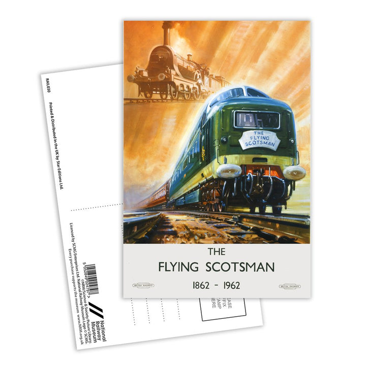 The Flying Scotsman Postcard Pack of 8