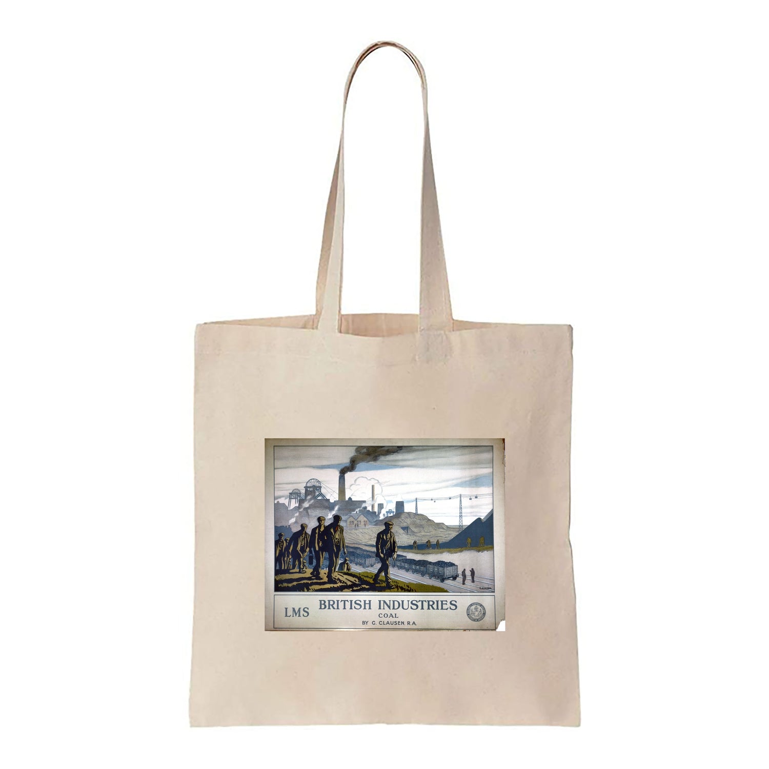 British Industries, Coal, LMS - Canvas Tote Bag