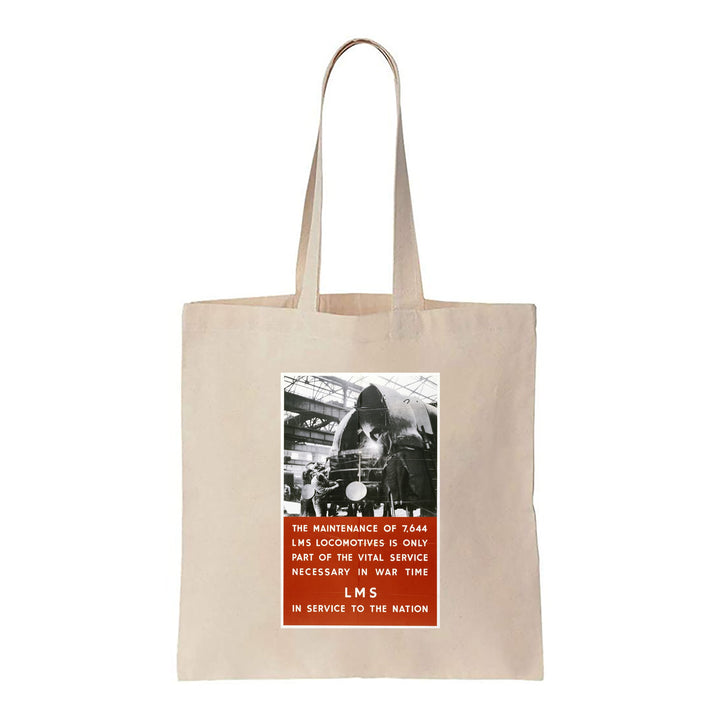 In Service To The Nation, LMS - Canvas Tote Bag