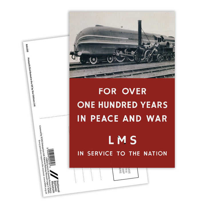 In Service To The Nation, LMS Postcard Pack of 8