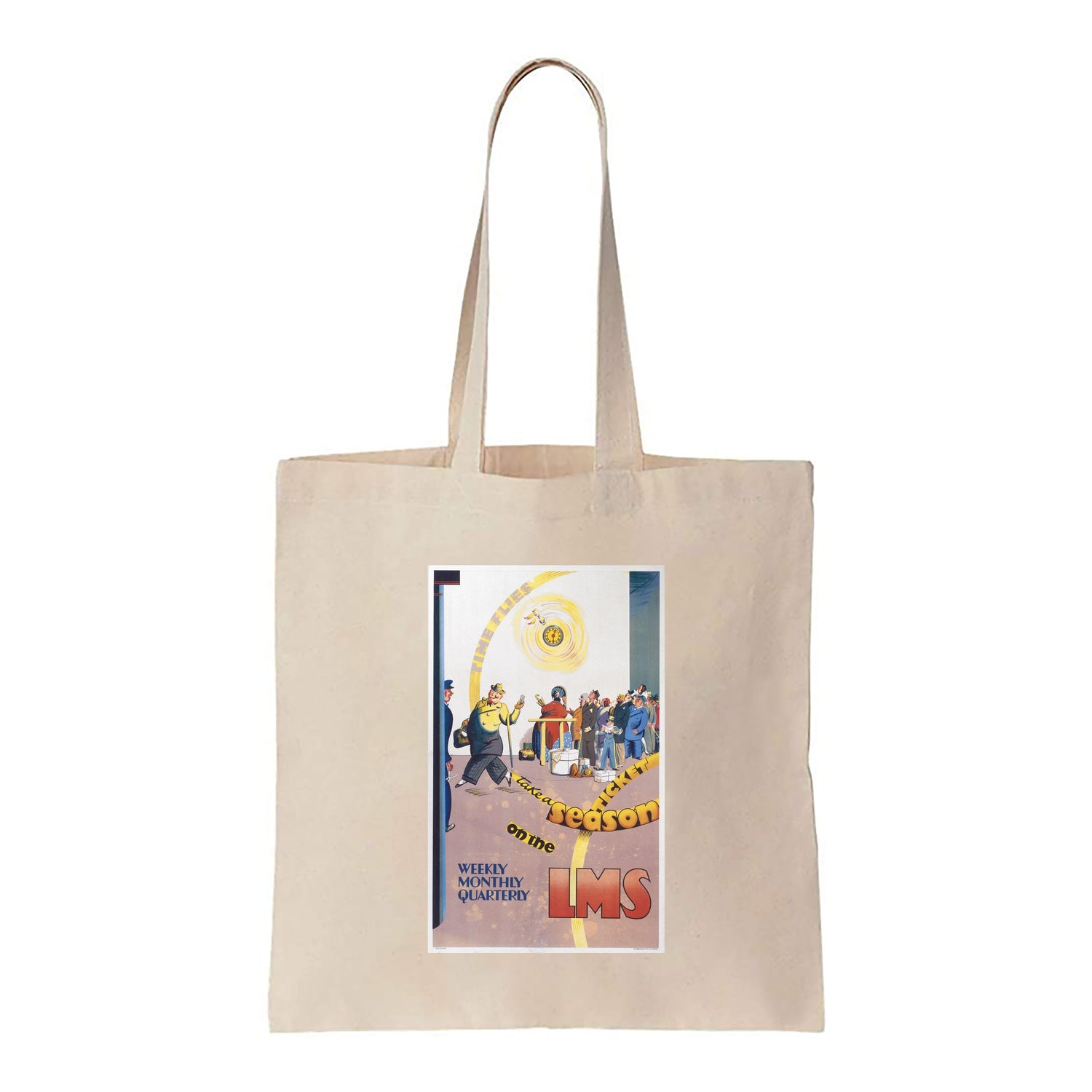 Take a Season Ticket, LMS - Canvas Tote Bag