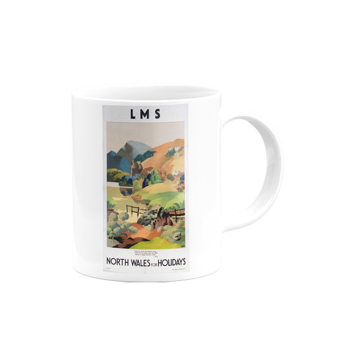 North Wales for Holidays, LMS Mug