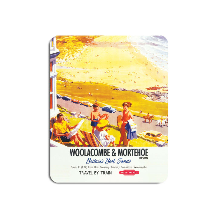 Woolacombe and Mortehoe, Devon, Travel By Train, British Railways - Mouse Mat