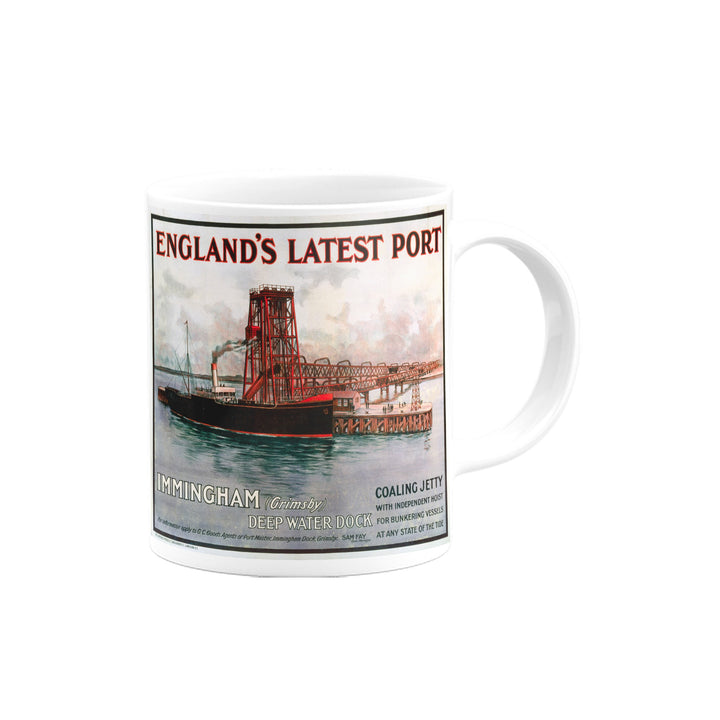Immingham, England's Latest Port Mug