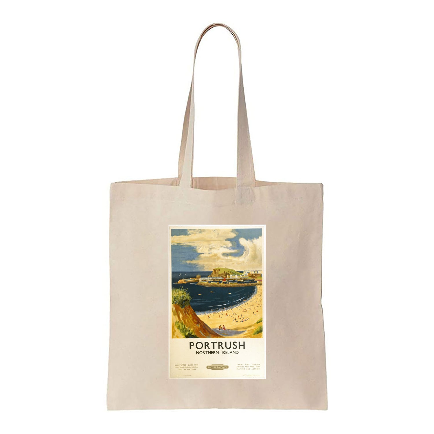 Portrush, Northern Ireland, British Railways - Canvas Tote Bag