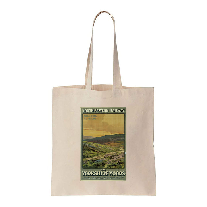 The Yorkshire Moors, North Eastern Railway - Canvas Tote Bag
