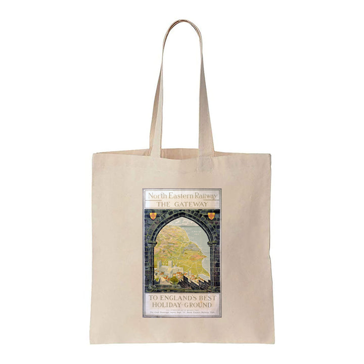 North Eastern Railway, The Gateway To England's Best Holiday-Ground - Canvas Tote Bag