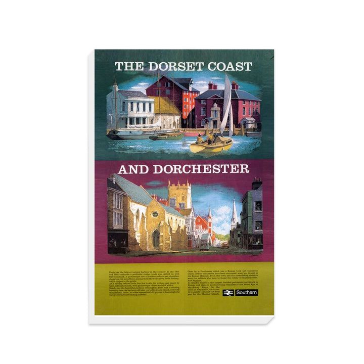 The Dorset Coast and Dorchester - Canvas
