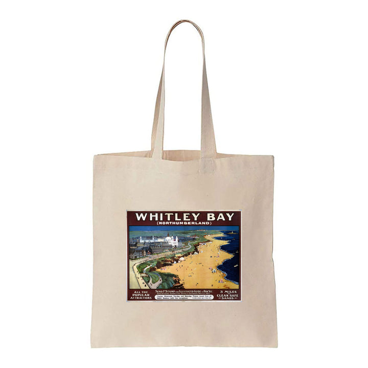 Whitley Bay, Northumberland - Canvas Tote Bag