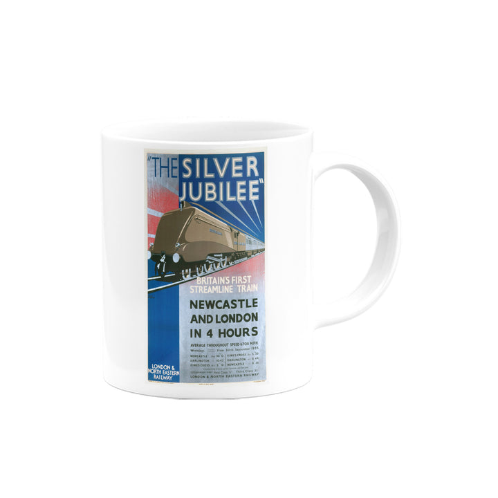 The Silver Jubilee, Britain's First Streamline Train Mug