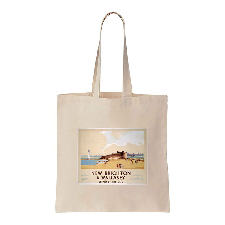 New Brighton and Wallasey - Canvas Tote Bag