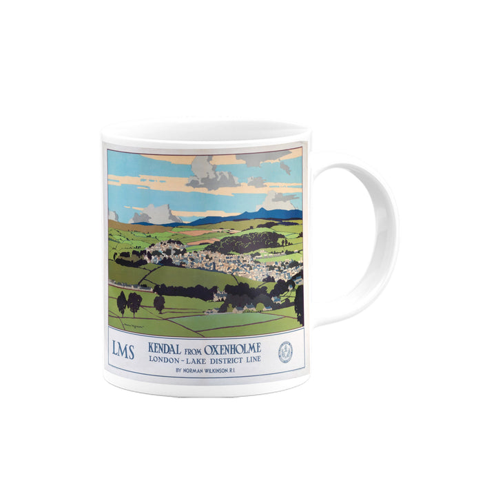 Kendal from Oxenholme, London - Lake District Line Mug