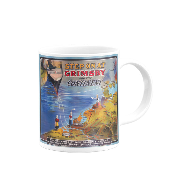 Step On At Grimsby For The Continent Mug