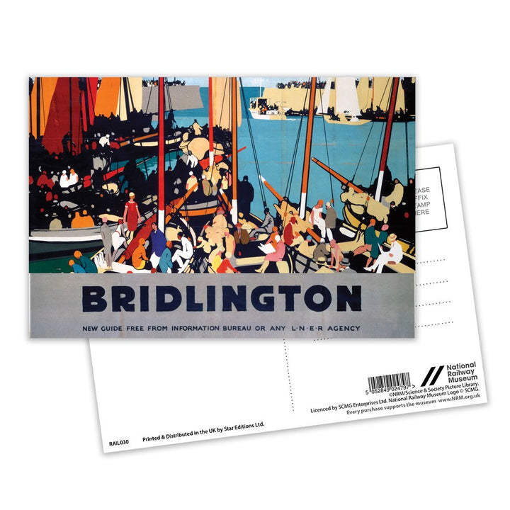 Bridlington Postcard Pack of 8