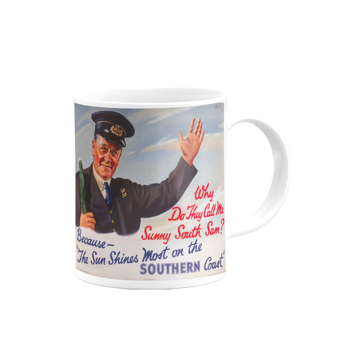 The Sun Shines Most on the Southern Coast Mug