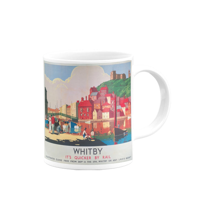 Whitby, It's Quicker By Rail Mug