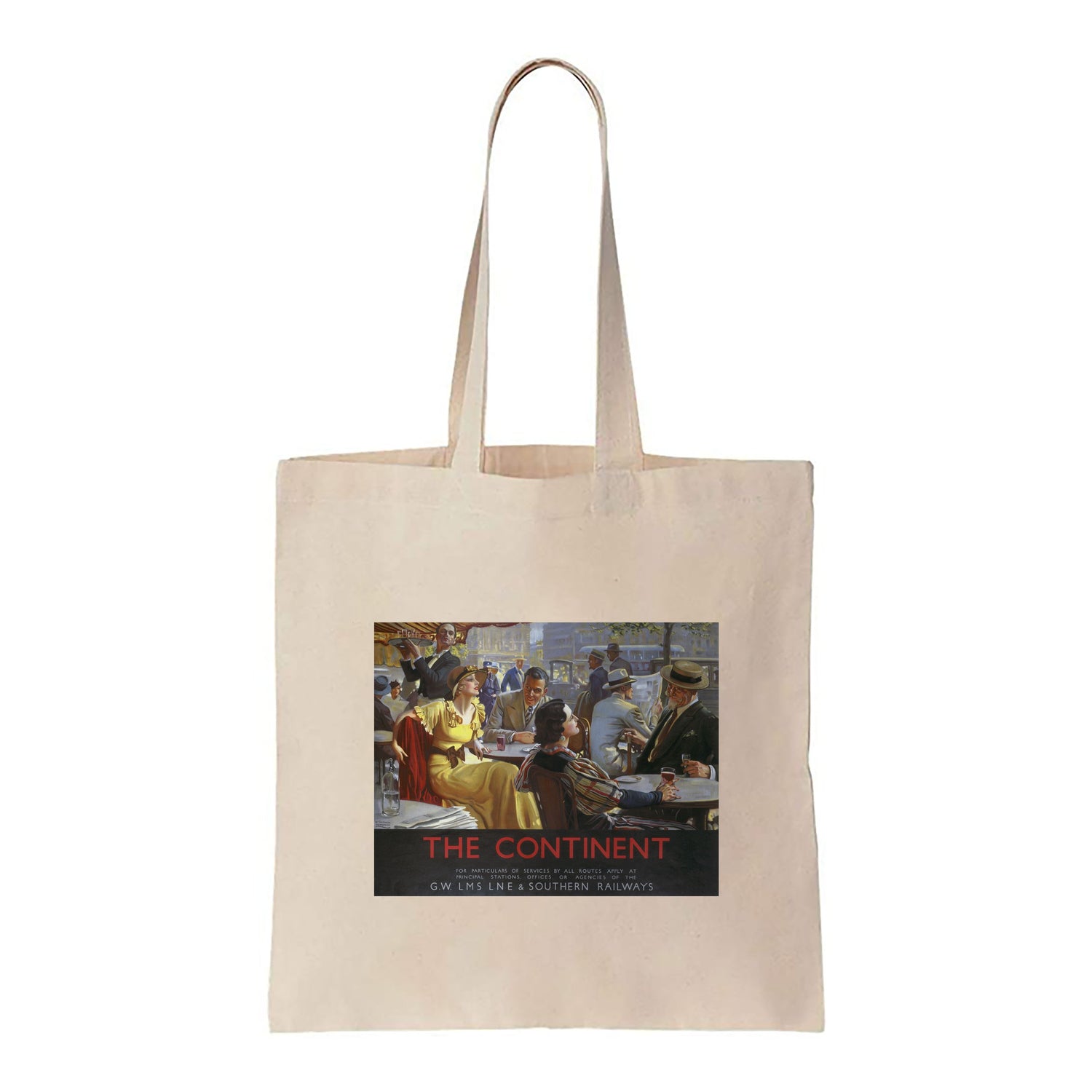 The Continent - Canvas Tote Bag