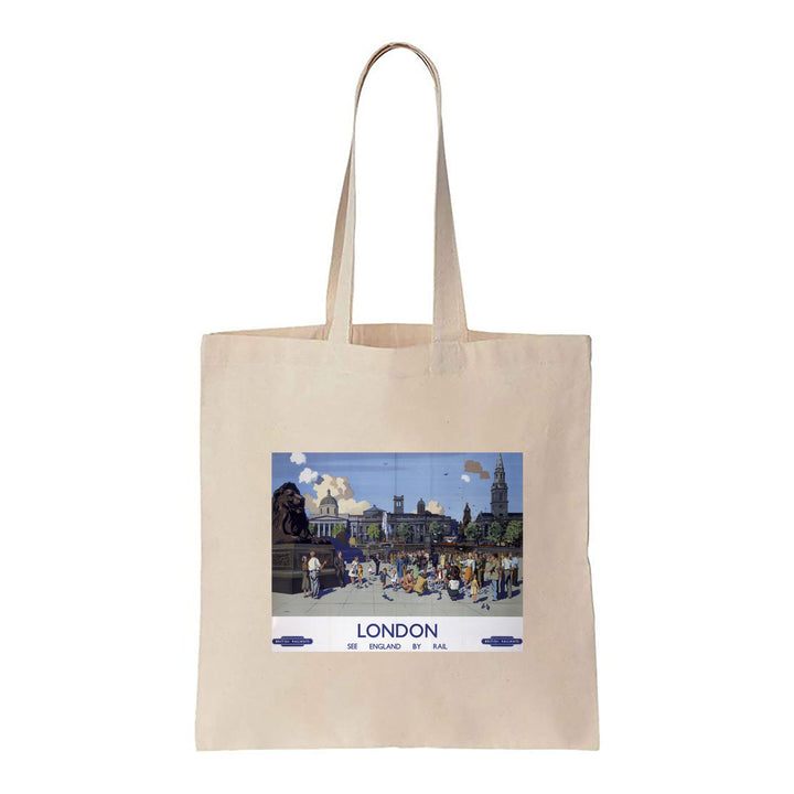 London, See England By Rail - Canvas Tote Bag