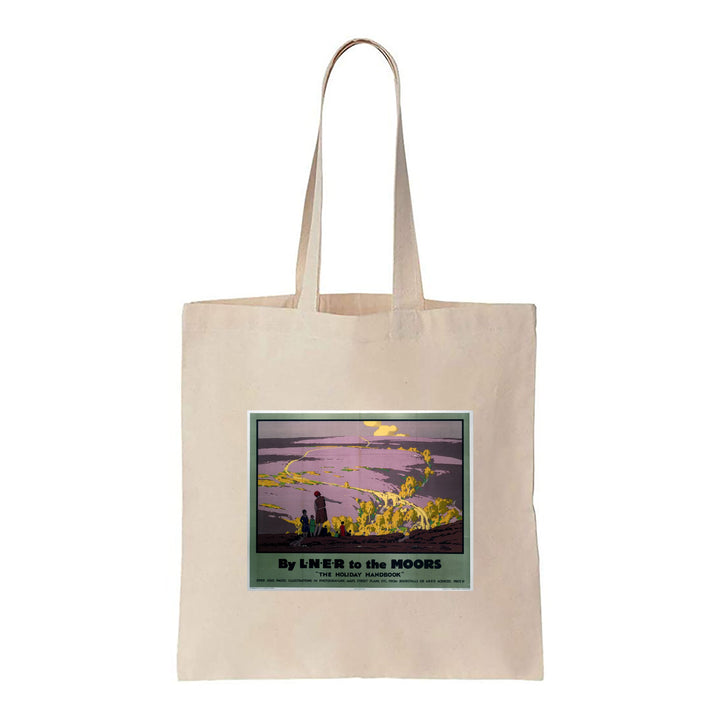 By LNER to the Moors, The Holiday Handbook - Canvas Tote Bag