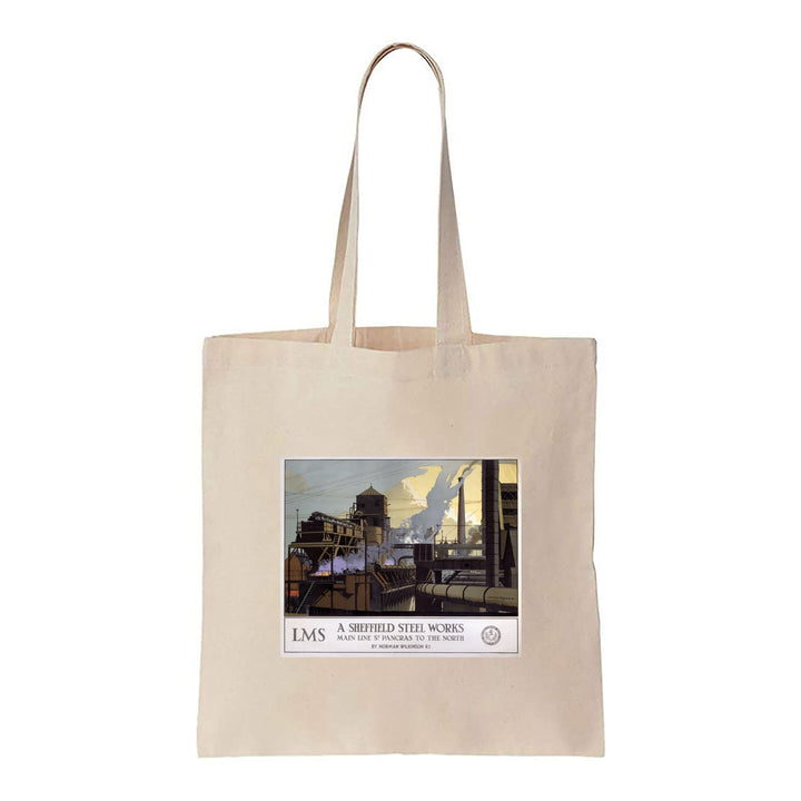 A Sheffield Steel Works - Canvas Tote Bag