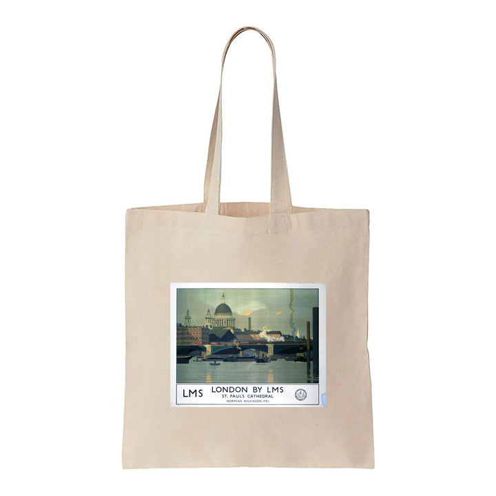 St. Paul's Cathedral, London By LMS - Canvas Tote Bag