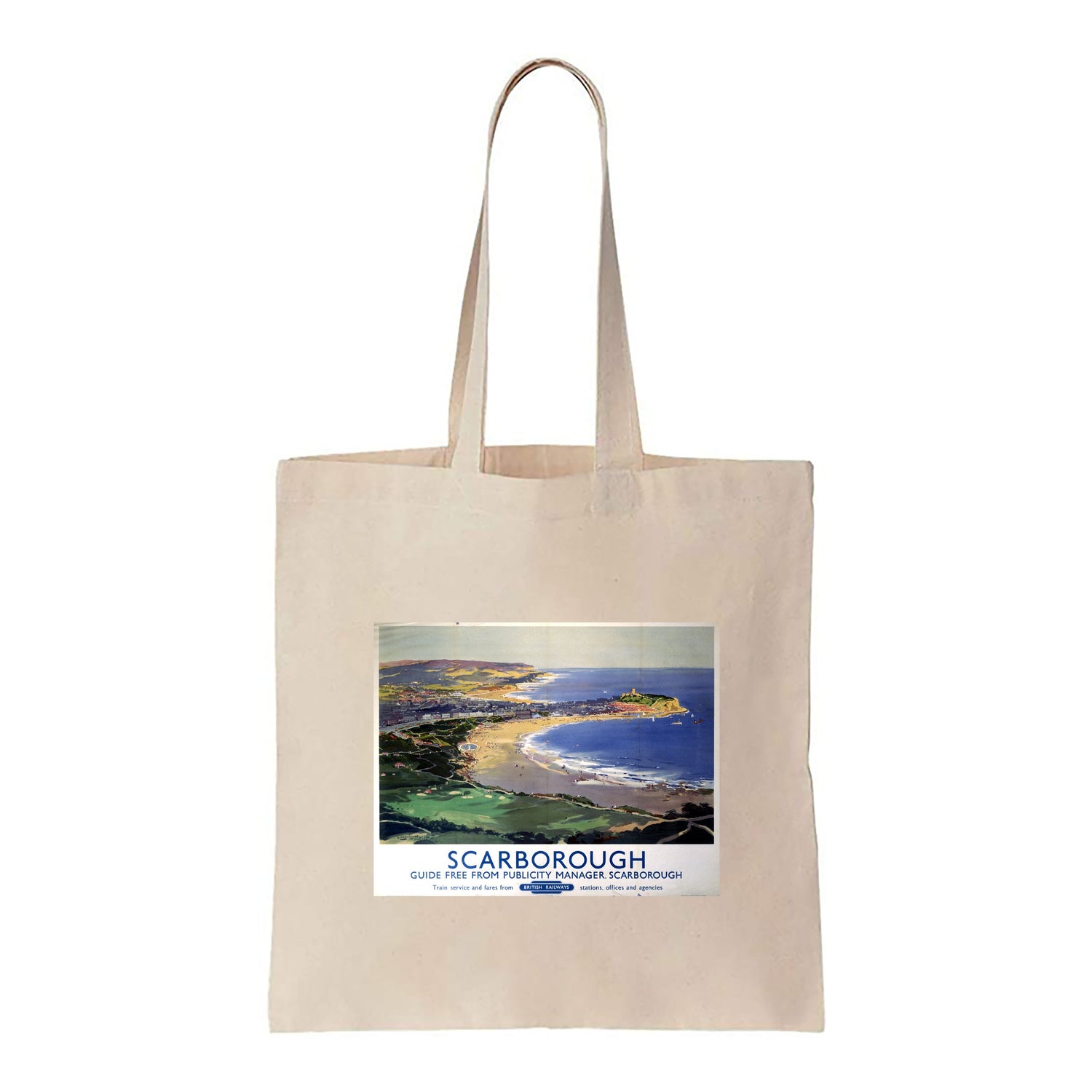 Scarborough, British Railways - Canvas Tote Bag