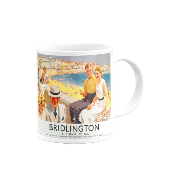 Bridlington, It's Quicker By Rail Mug