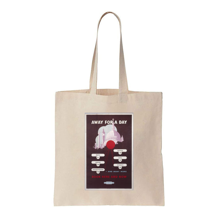 Away For A Day - Canvas Tote Bag