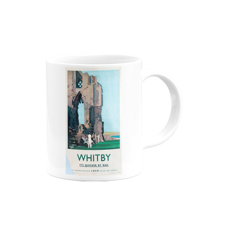 Whitby, It's Quicker By Rail Mug