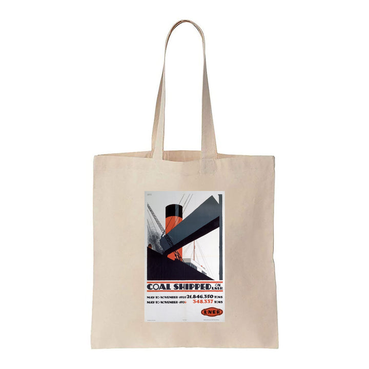 Coal Shipped On LNER - Canvas Tote Bag